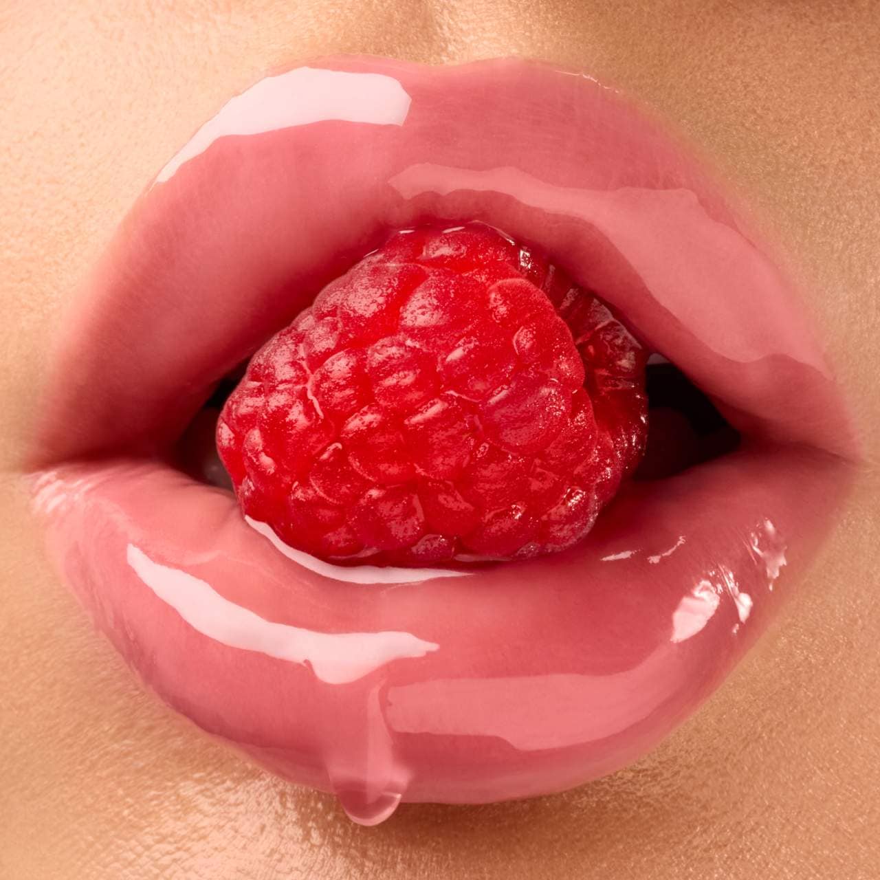 Honey Infused Lip Oil Raspberry Swirl