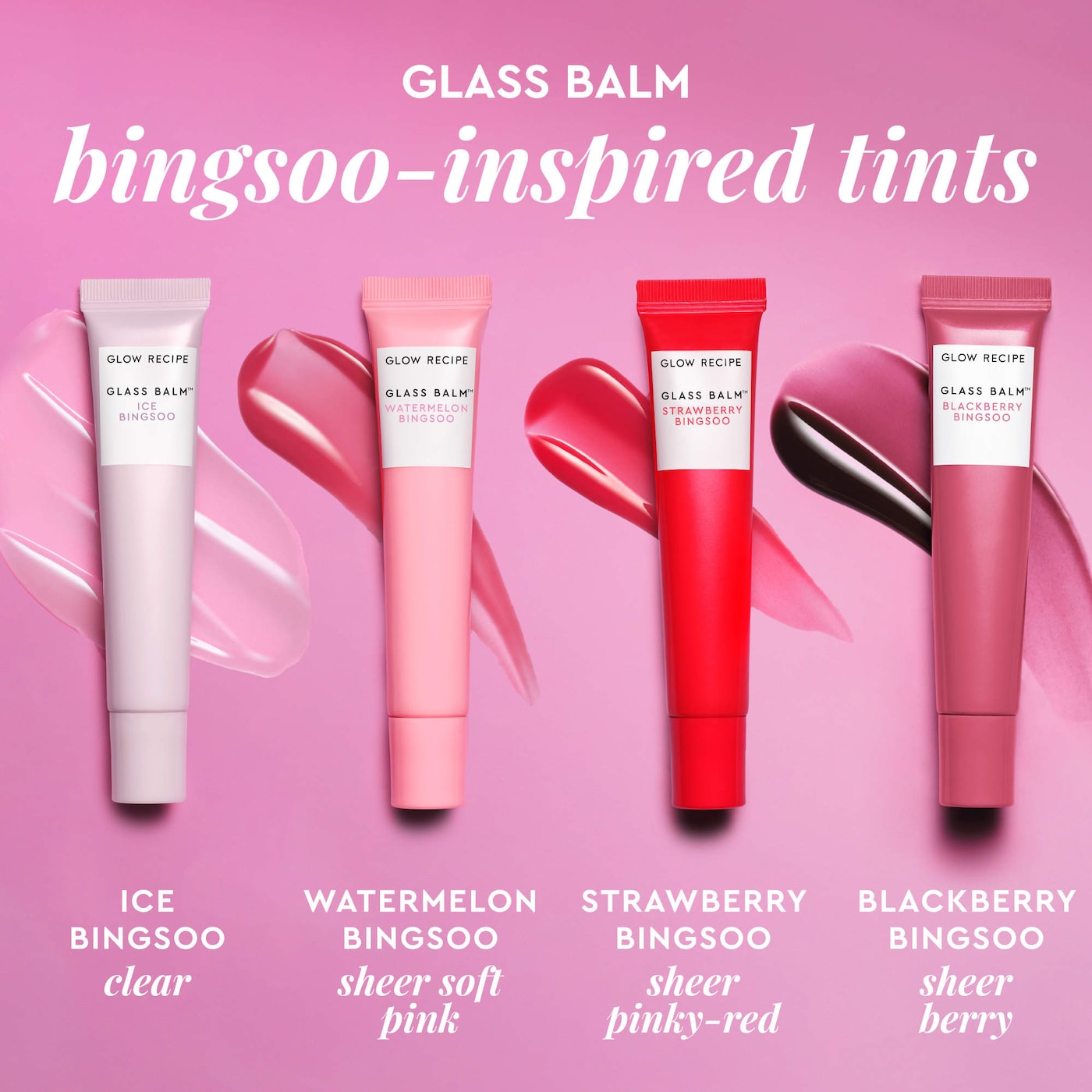 Glass Balm Lip Treatment - Ice Bingsoo