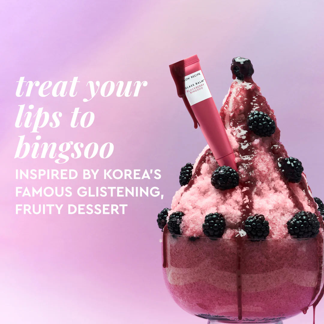 Glass Balm Lip Treatment - Blackberry Bingsoo