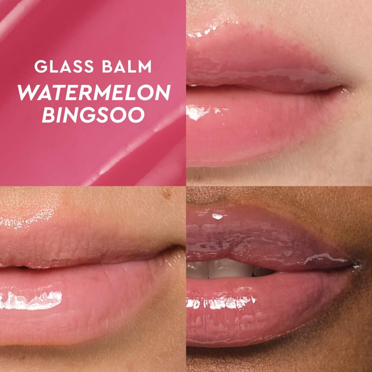 Glass Balm Lip Treatment - Watermelon Bingsoo