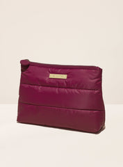 Puffy Makeup Bag - Sultry Berry