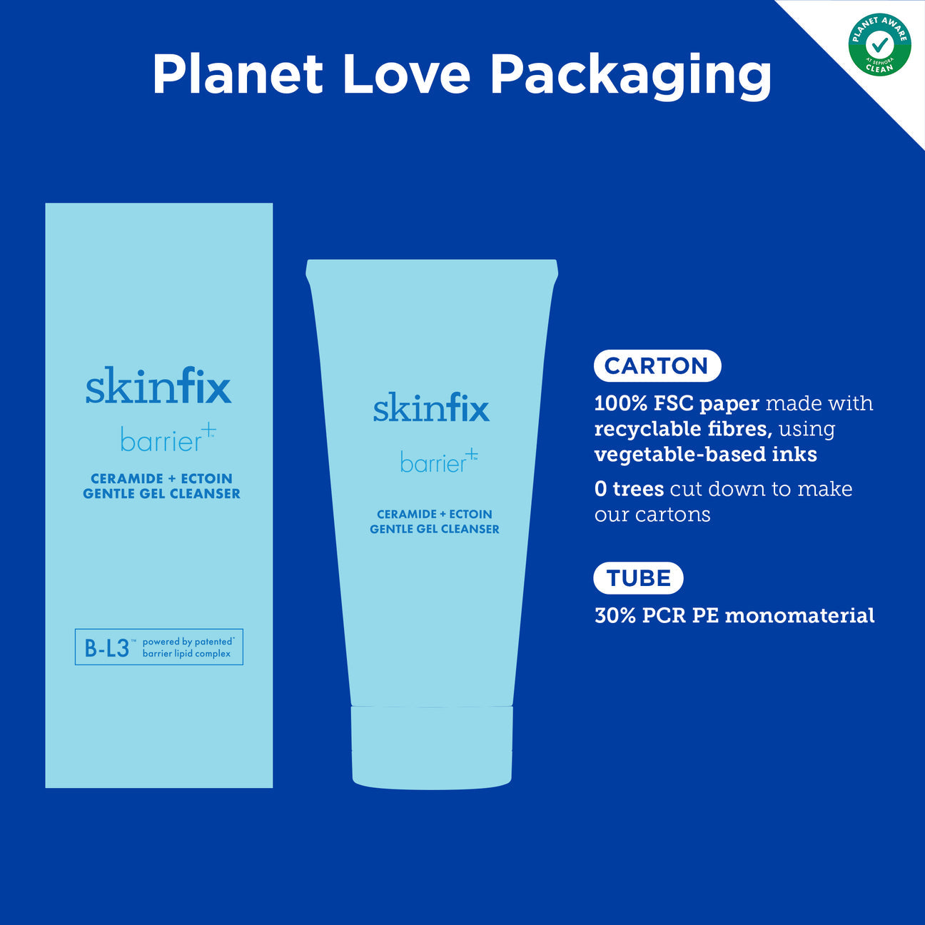 Barrier+ Ceramide + Ectoin Gentle Gel Cleanser