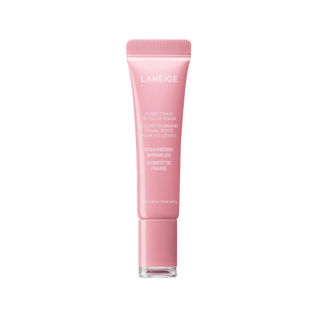 Glaze Craze Tinted Lip Serum - Strawberry Sprinkles