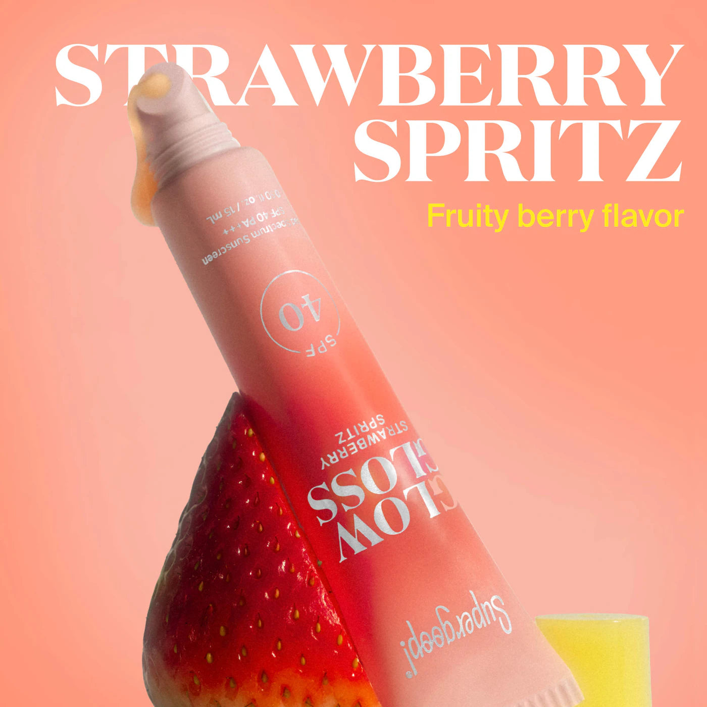 Glow Gloss SPF 40 Lip Balm - Strawberry Spritz