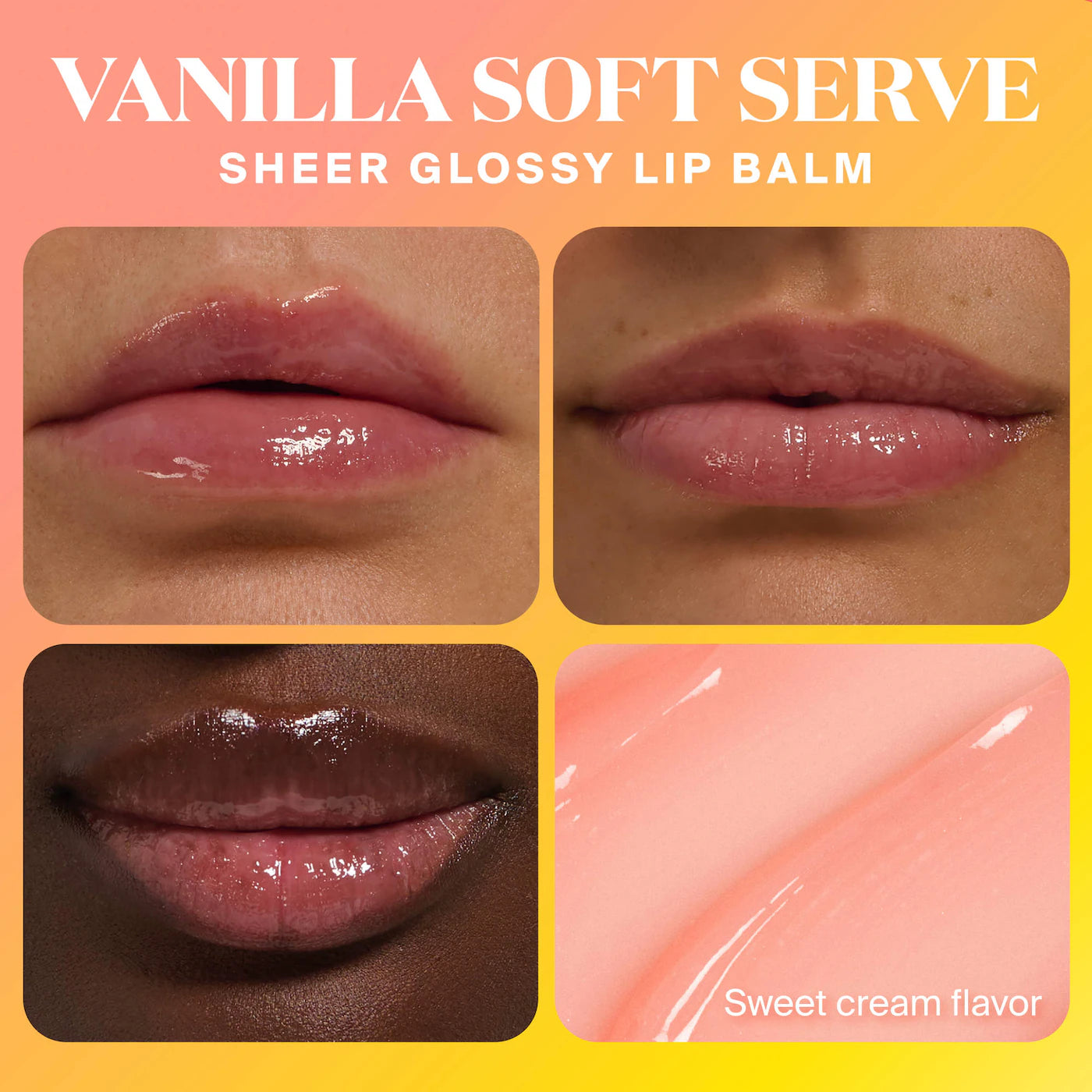 Glow Gloss SPF 40 Lip Balm - Vanilla Soft Serve