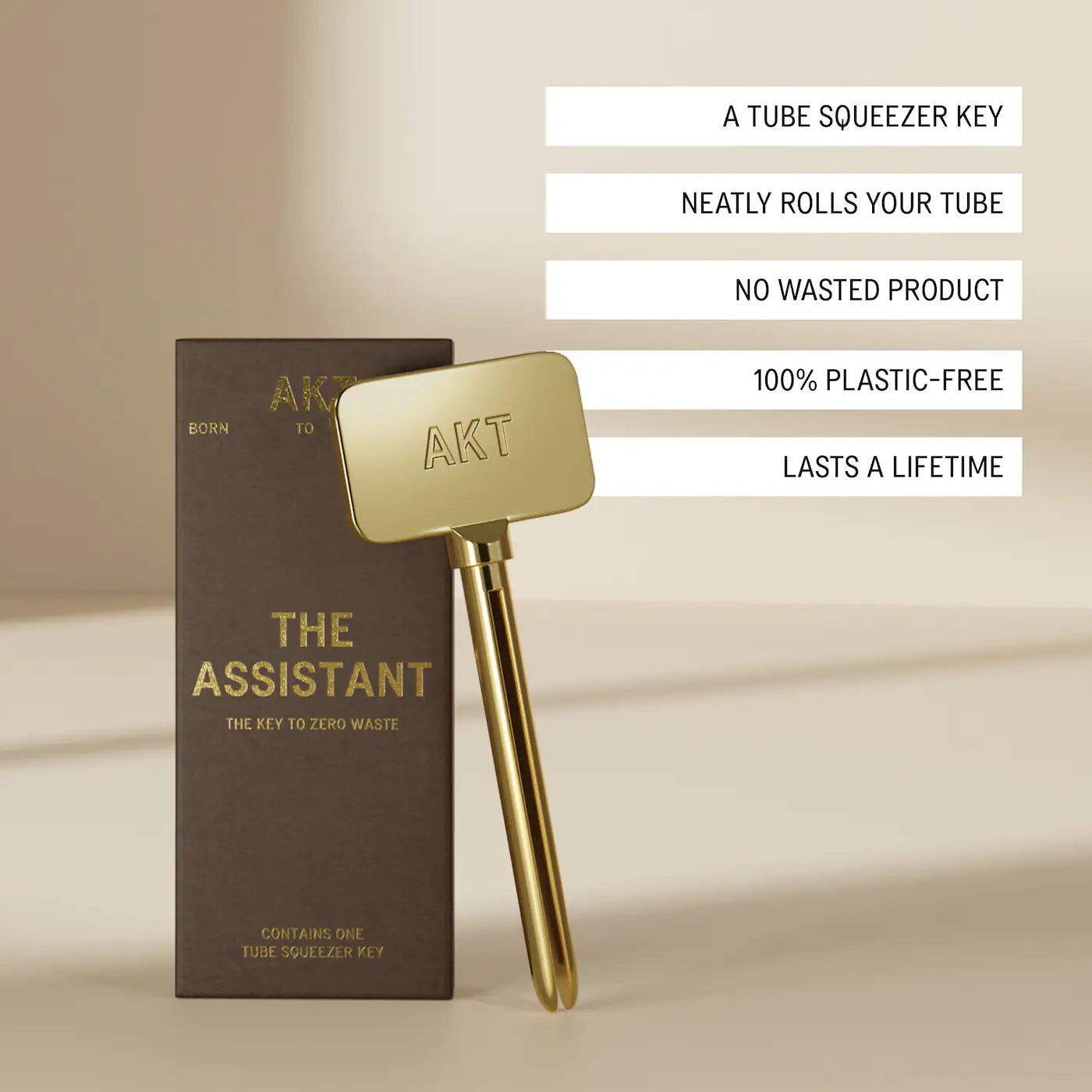 The Assistant Metal Tube Key Tool