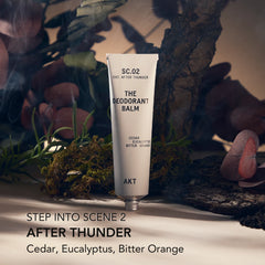 The Deodorant Balm SC.02 After Thunder - Cedar, Eucalyptus, Orange