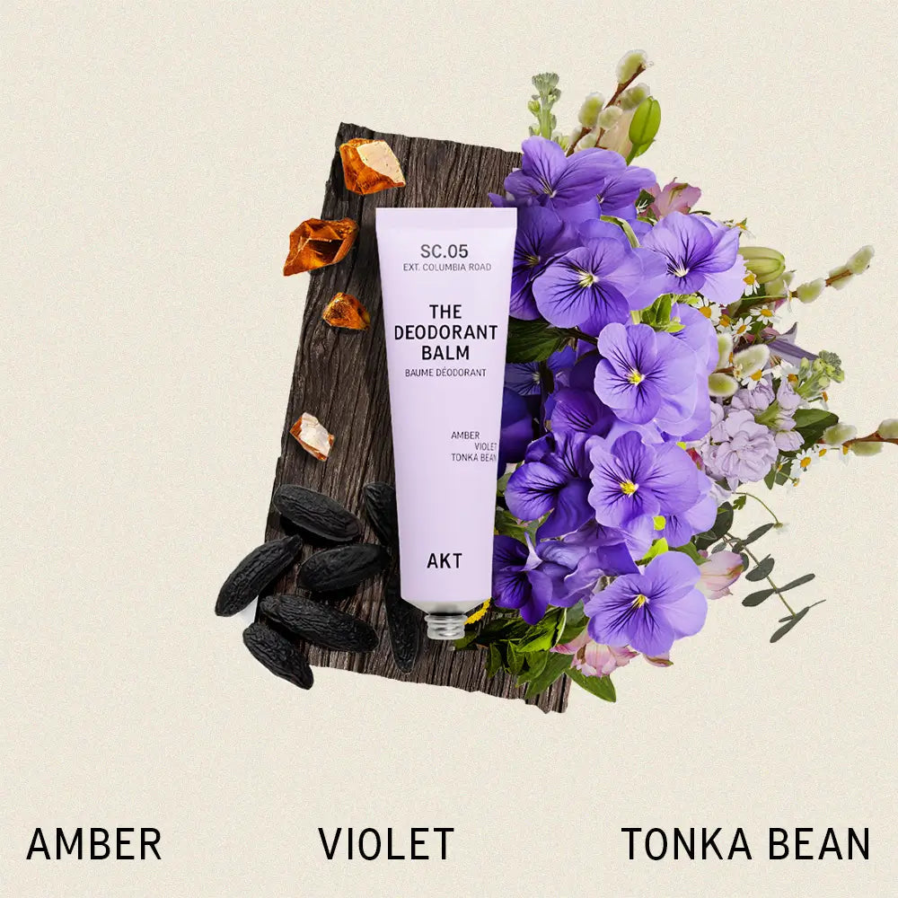 The Deodorant Balm SC.05 Columbia Road - Amber, Violet, Tonka