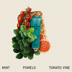 The Deodorant Balm SC.04 Halcyon Summers - Mint, Pomelo, Tomato Vine