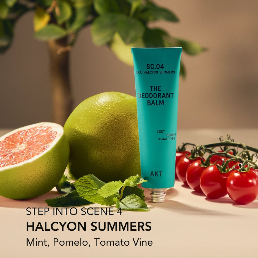 The Deodorant Balm SC.04 Halcyon Summers - Mint, Pomelo, Tomato Vine