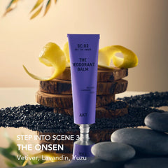 The Deodorant Balm SC.03 The Onsen - Vetiver, Lavandin, Citrus