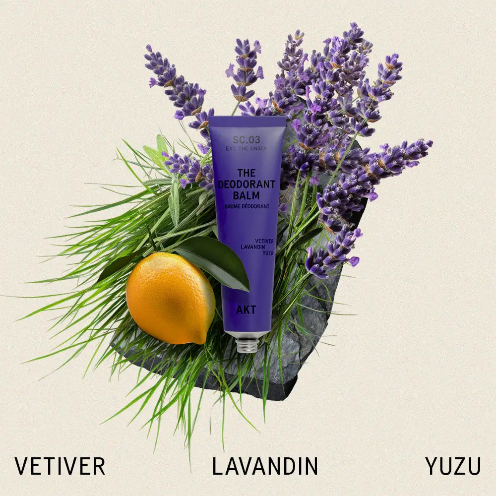 The Deodorant Balm SC.03 The Onsen - Vetiver, Lavandin, Citrus