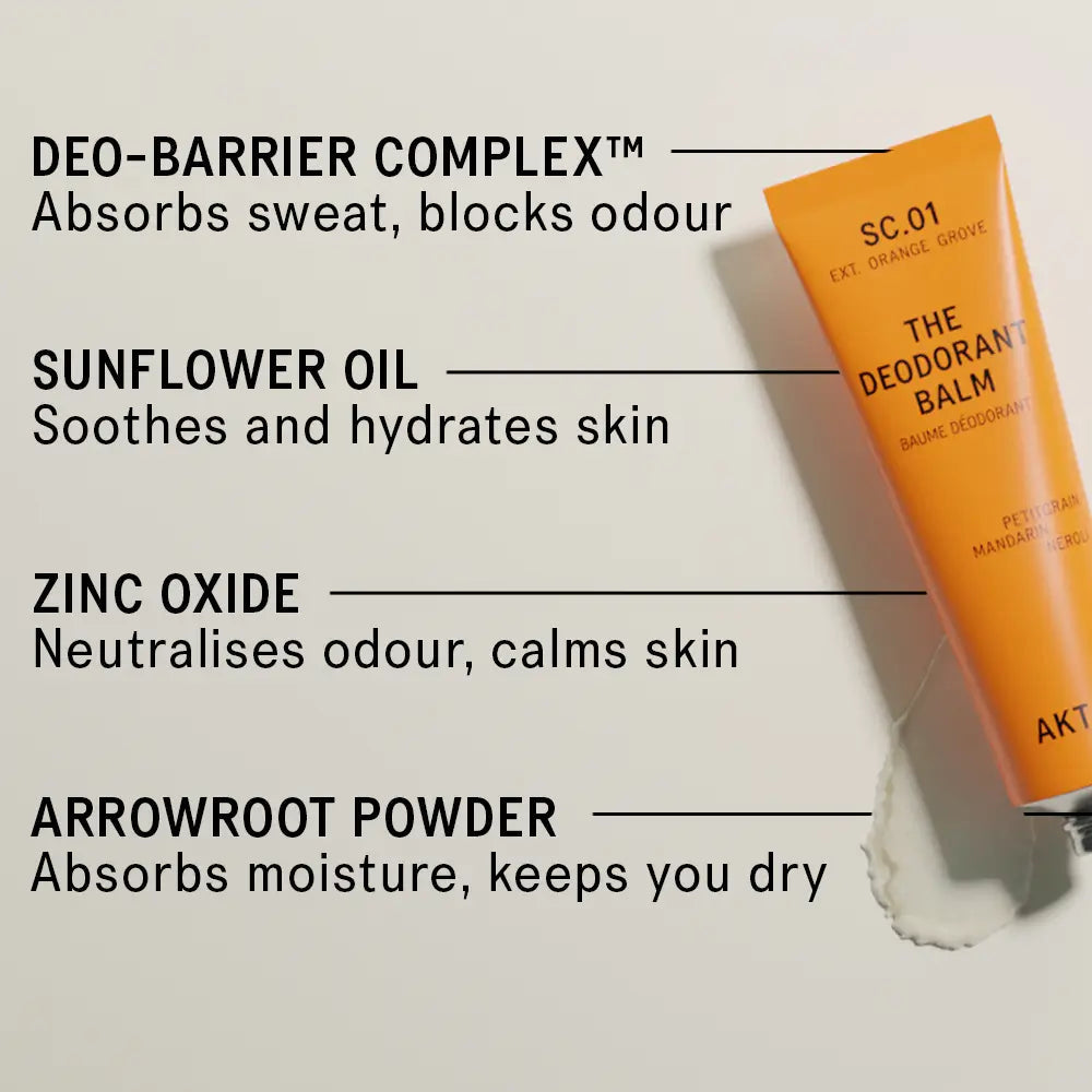 The Deodorant Balm SC.01 Orange Grove - Petitgrain, Mandarin, Neroli