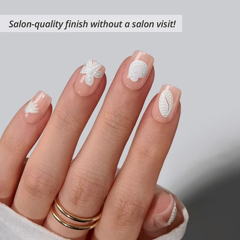 Tidefoss Squoval Soft Gel Press On Nails