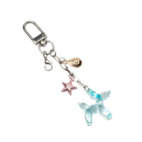 Lip Charm Keychain Accessory - Balloon Dog