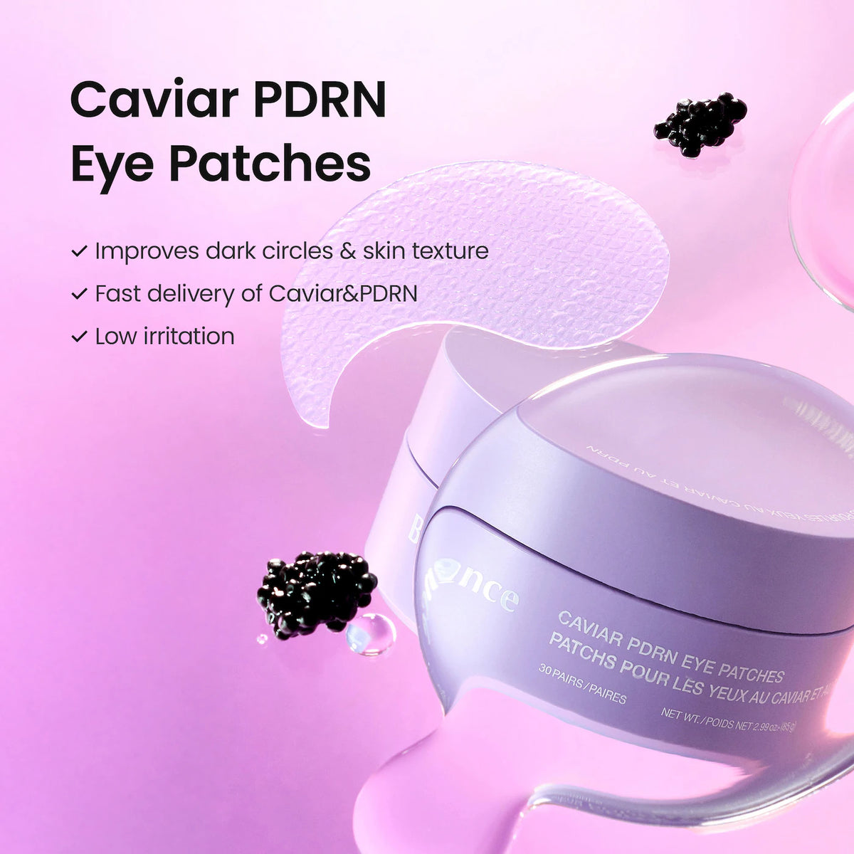 Caviar PDRN Eye Patches