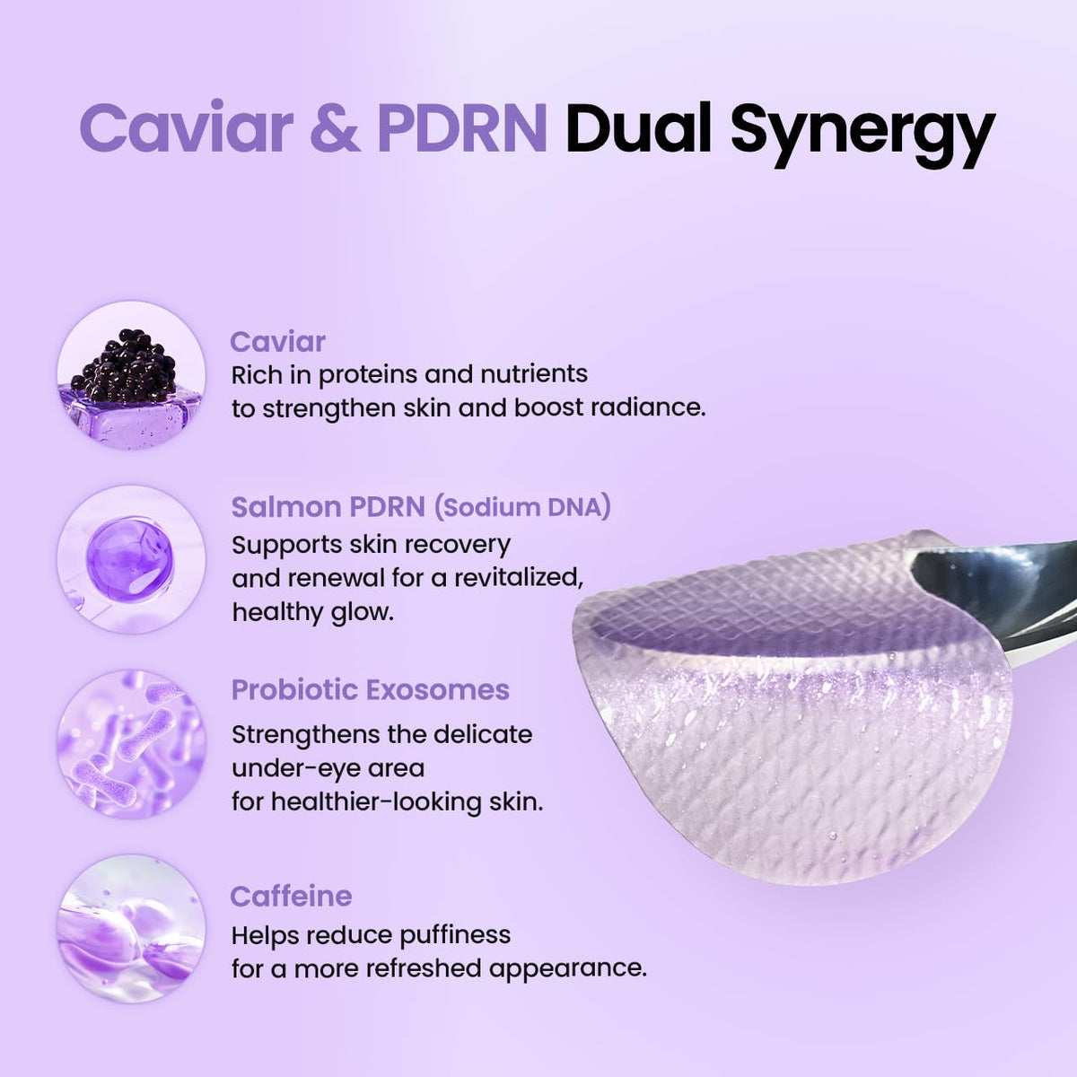 Caviar PDRN Eye Patches
