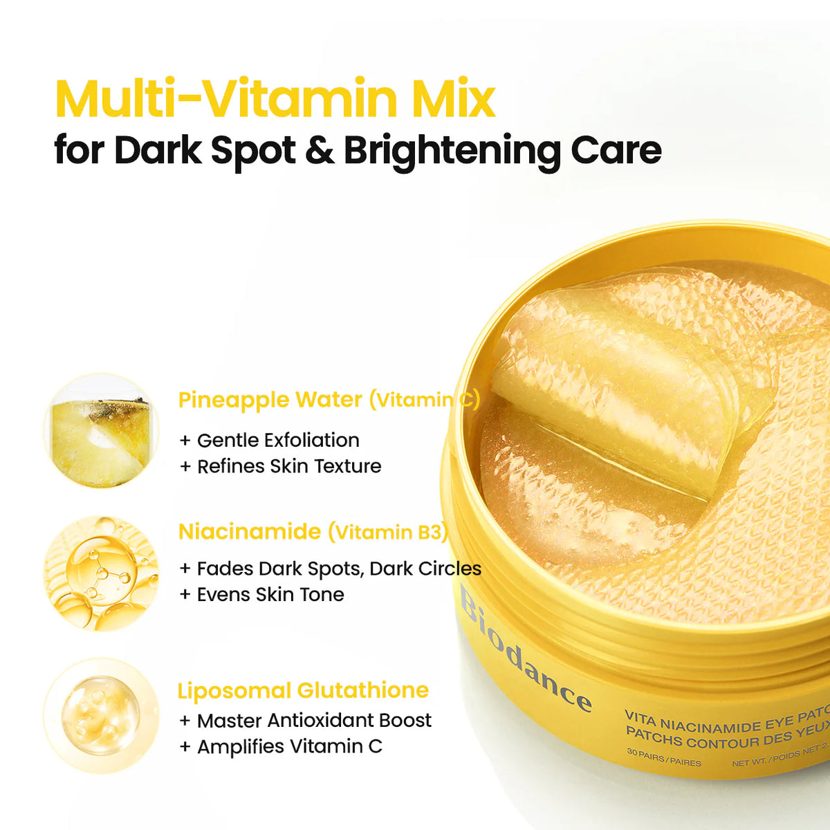 Vita Niacinamide Eye Patches