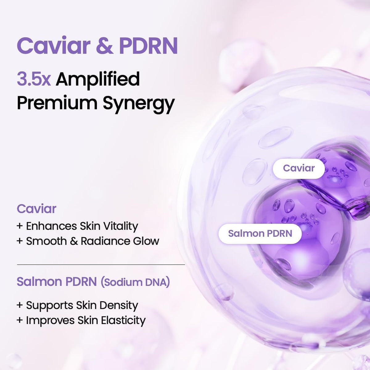 Caviar PDRN Dual Gel Toner Pads