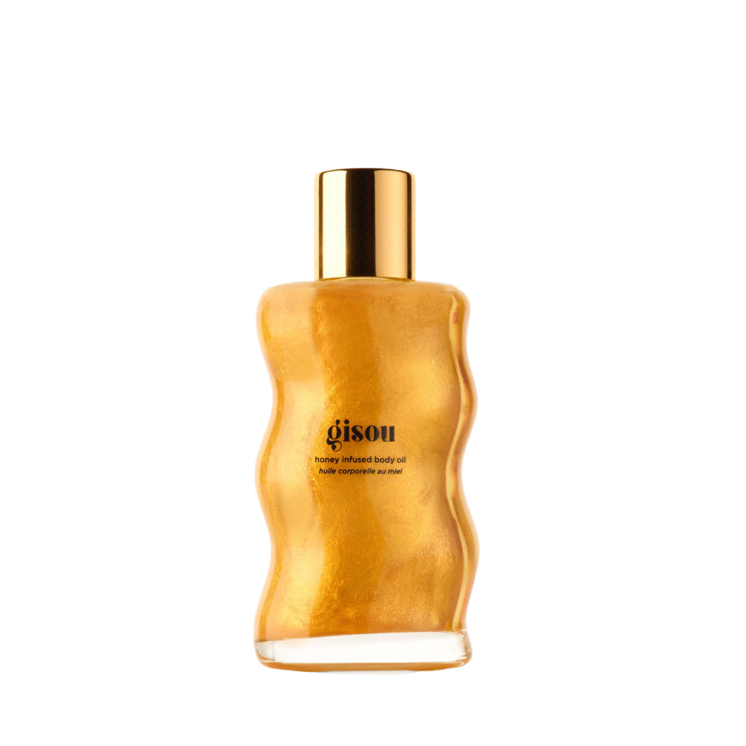 Honey Infused Body Oil Golden Shimmer Glow