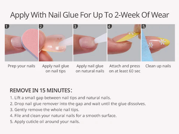 Sunset Pop Almond Soft Gel Press On Nails