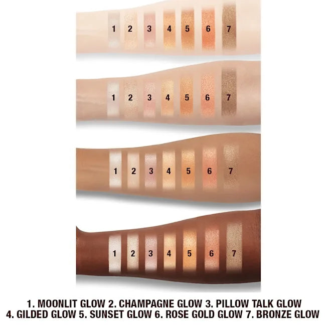 Hollywood Glow Glide Face Architect Highlighter - Gilded Glow