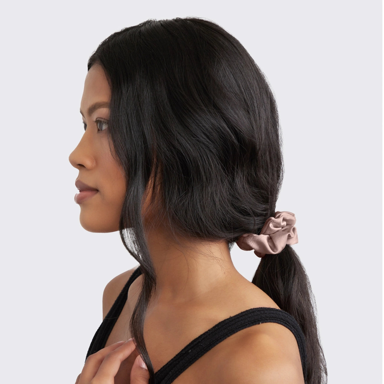 Cameo Satin Sleep Scrunchies 5pc Set