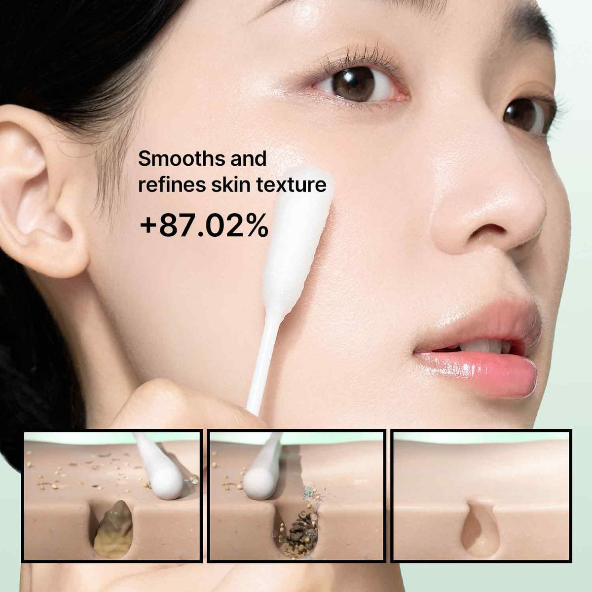 Ji Woo Gae Cica Pha Peel 2-Step Gel Mask