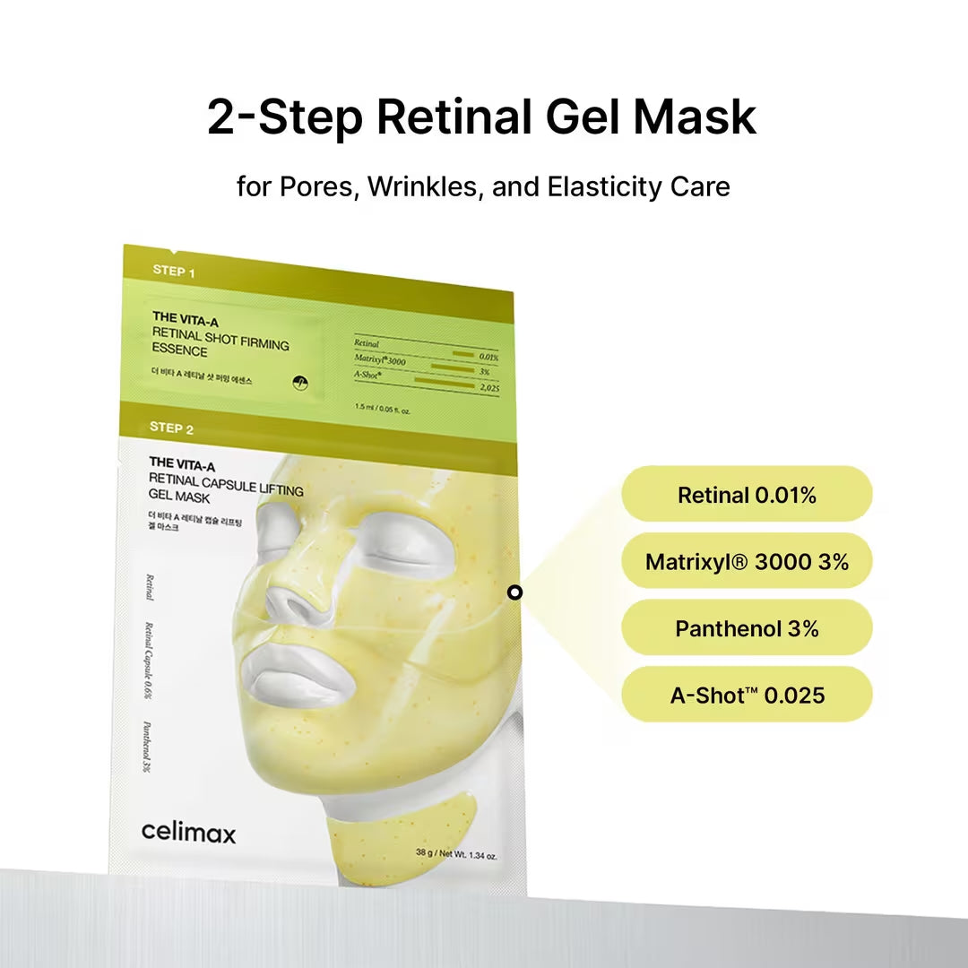 The Vita-A Retinal Shot Tightening 2-Step Gel Mask