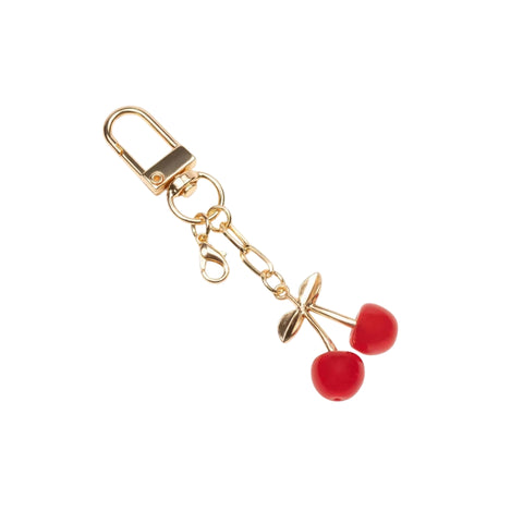 Lip Charm Keychain Accessory - Cherry