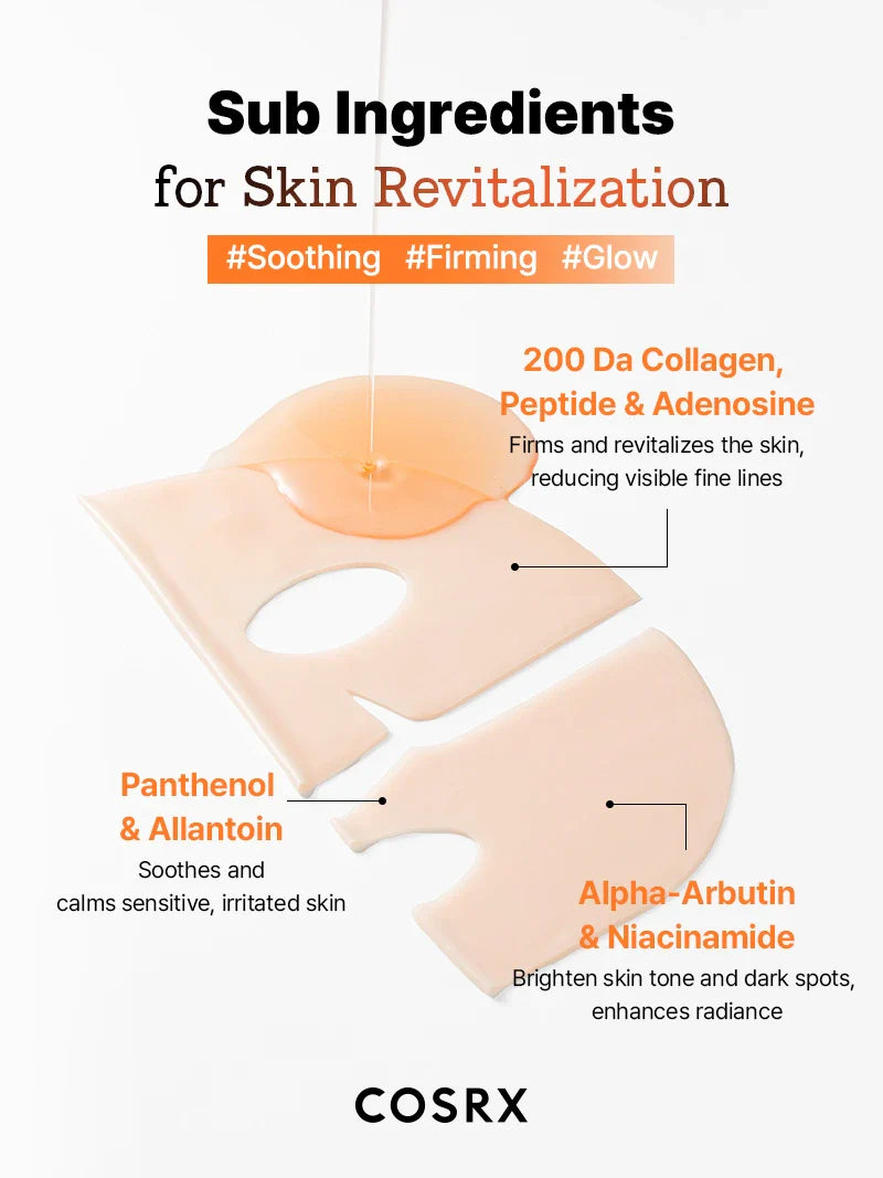 5 PDRN Hyaluronic Acid Vital Hydrating Hydrogel Mask
