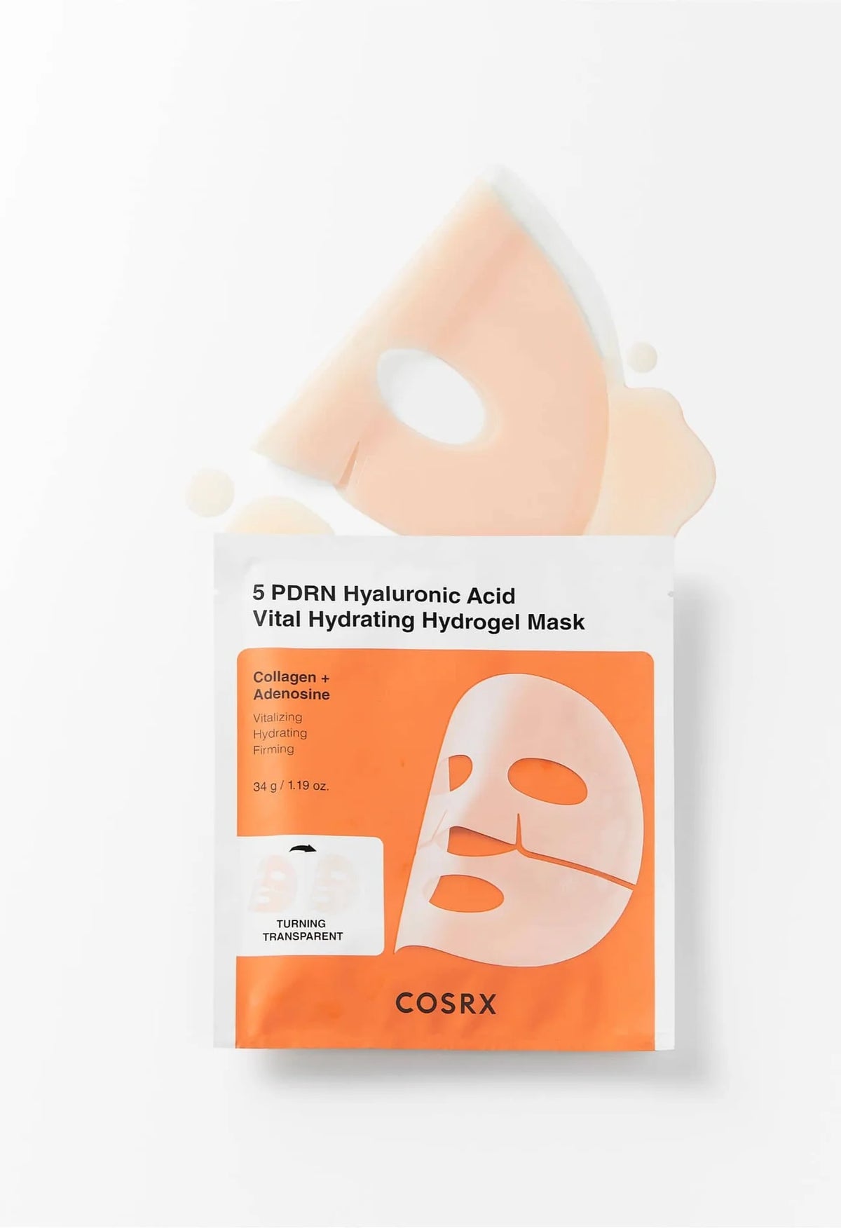 5 PDRN Hyaluronic Acid Vital Hydrating Hydrogel Mask