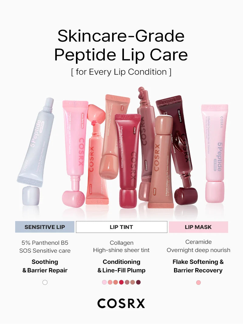 5 Peptide Collagen Tinted Lip Fill Treatment Cinnamon