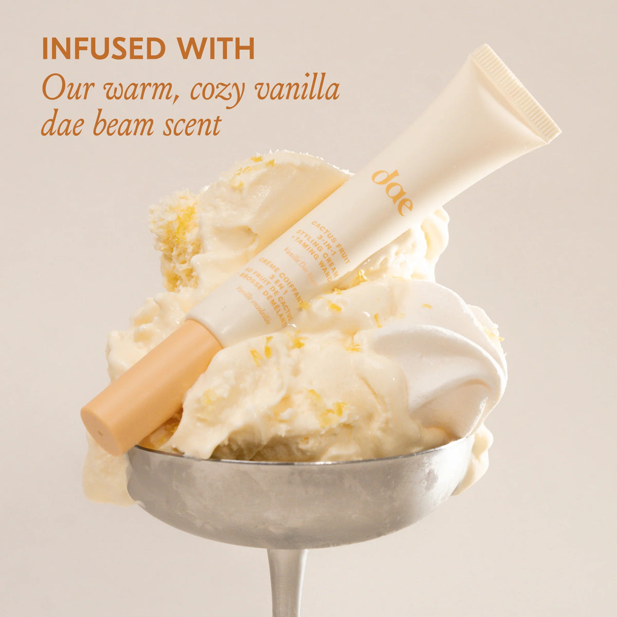 Cactus Fruit 3-in-1 Styling Cream + Taming Wand - Vanilla Dae Beam