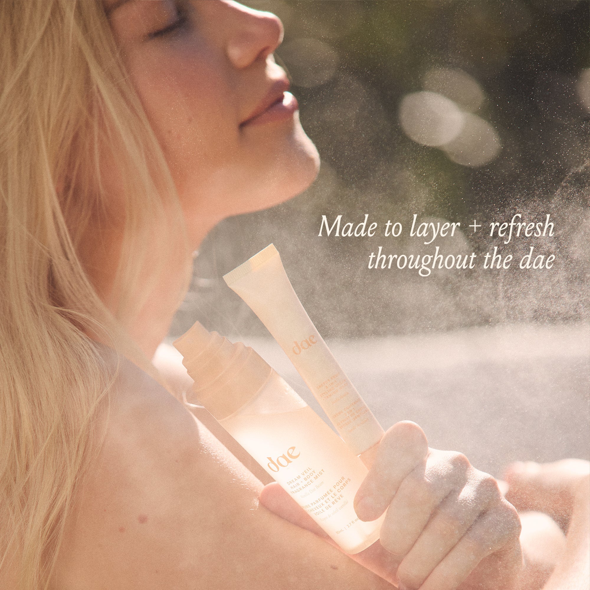 Dream Veil Hair + Body Fragrance Mist - Vanilla Dae Beam