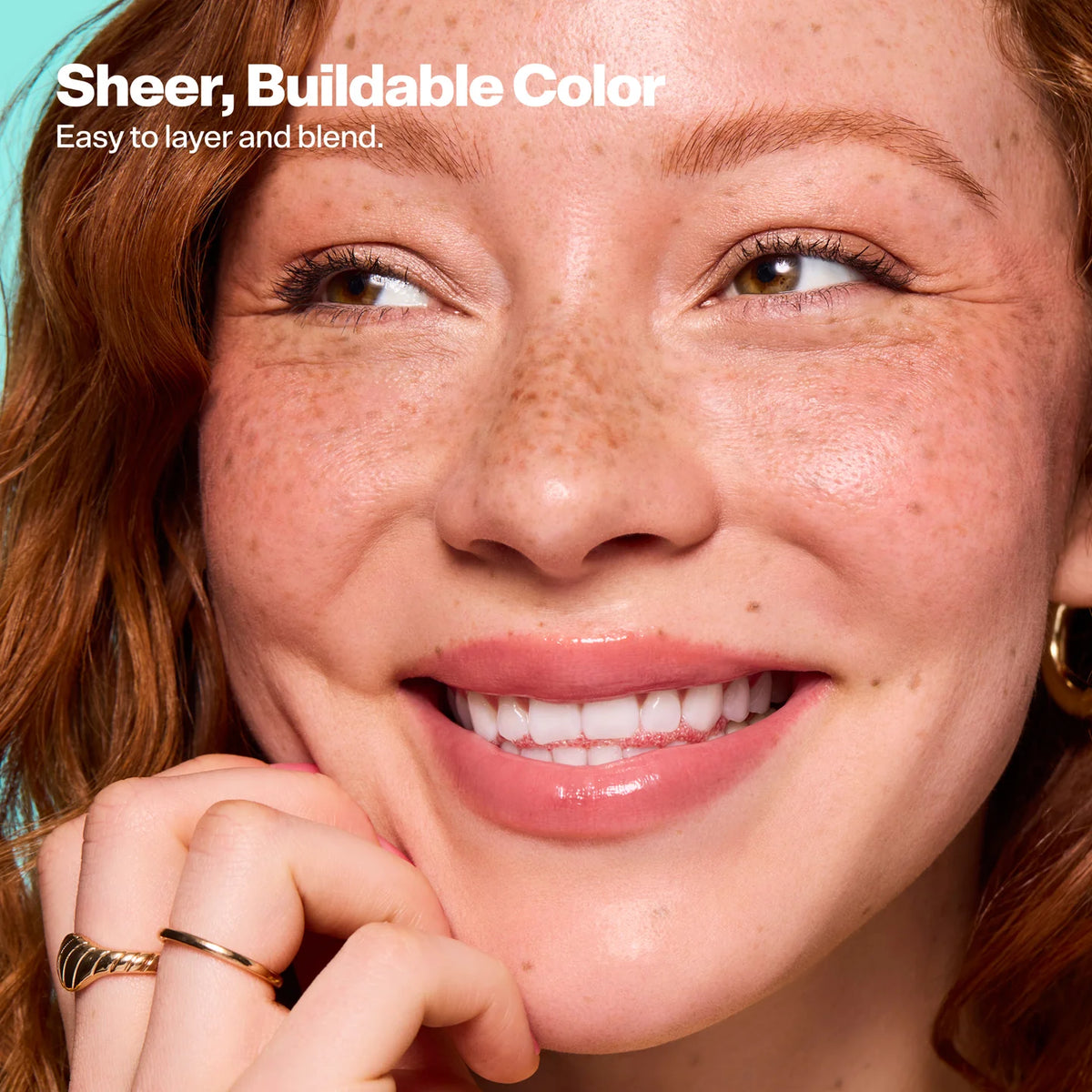 X BUBBLE Camo Slide Hydrating Blush Serum Dusty Rose