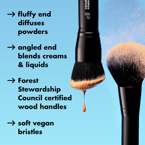 Cream & Powder Face Brush