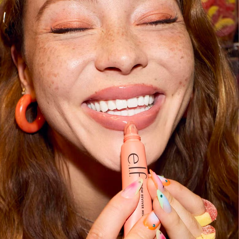 Glow Reviver Melting Lip Balm Peach Ring