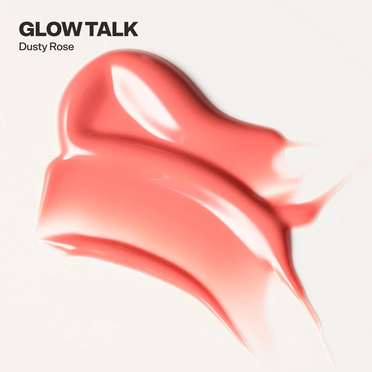 X BUBBLE Glow Talk Tinted Lip Serum Dusty Rose