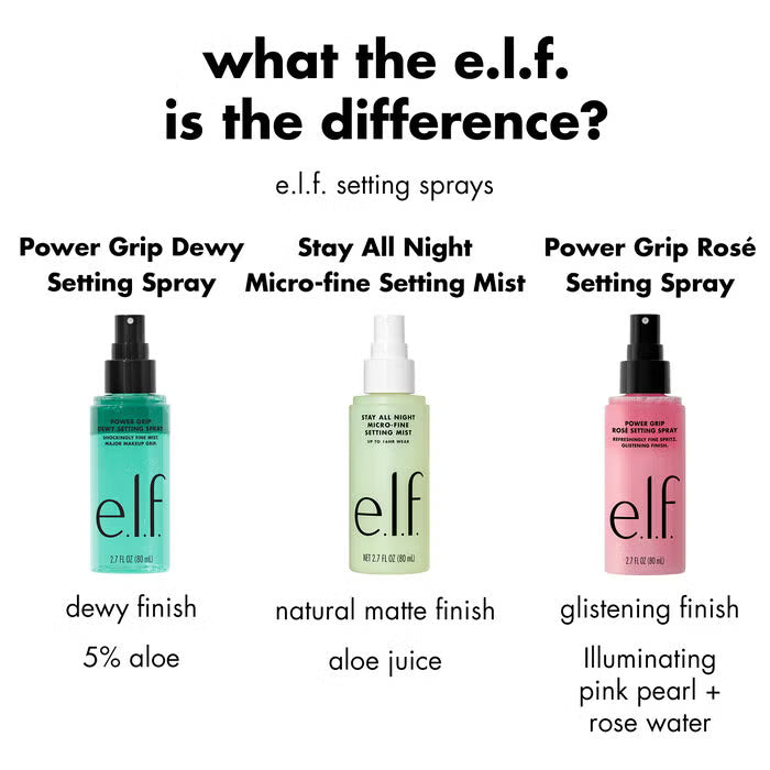 Power Grip Rosé Setting Spray