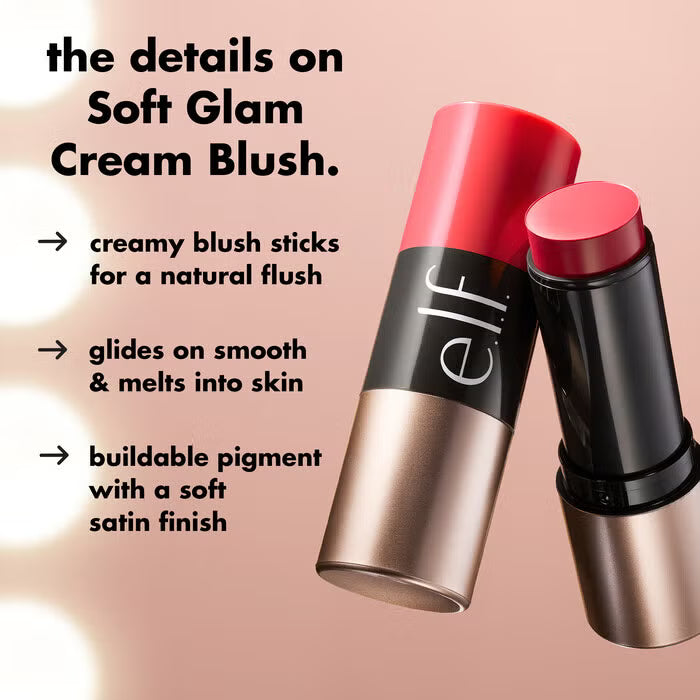 Soft Glam Cream Blush Pink On It