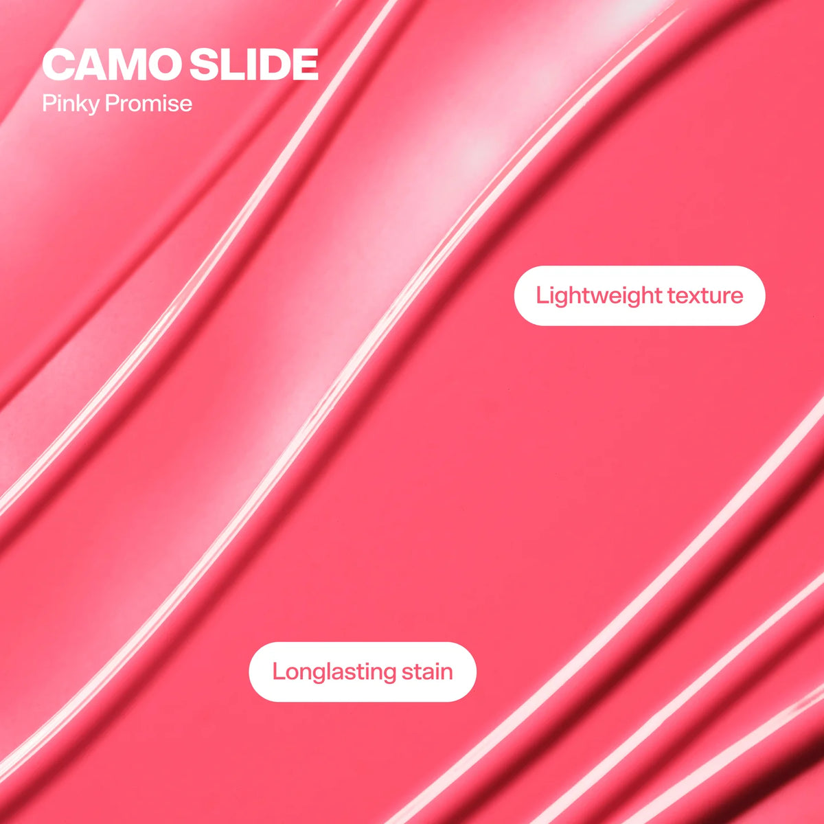 X BUBBLE Camo Slide Hydrating Blush Serum Pinky Promise