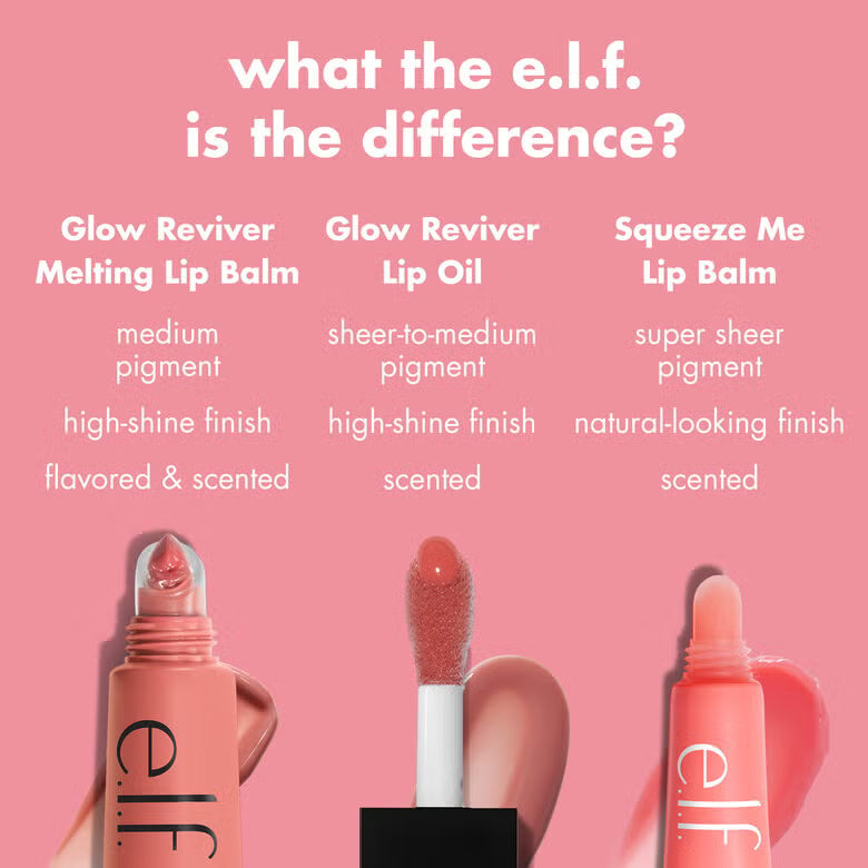 Glow Reviver Melting Lip Balm Peach Ring