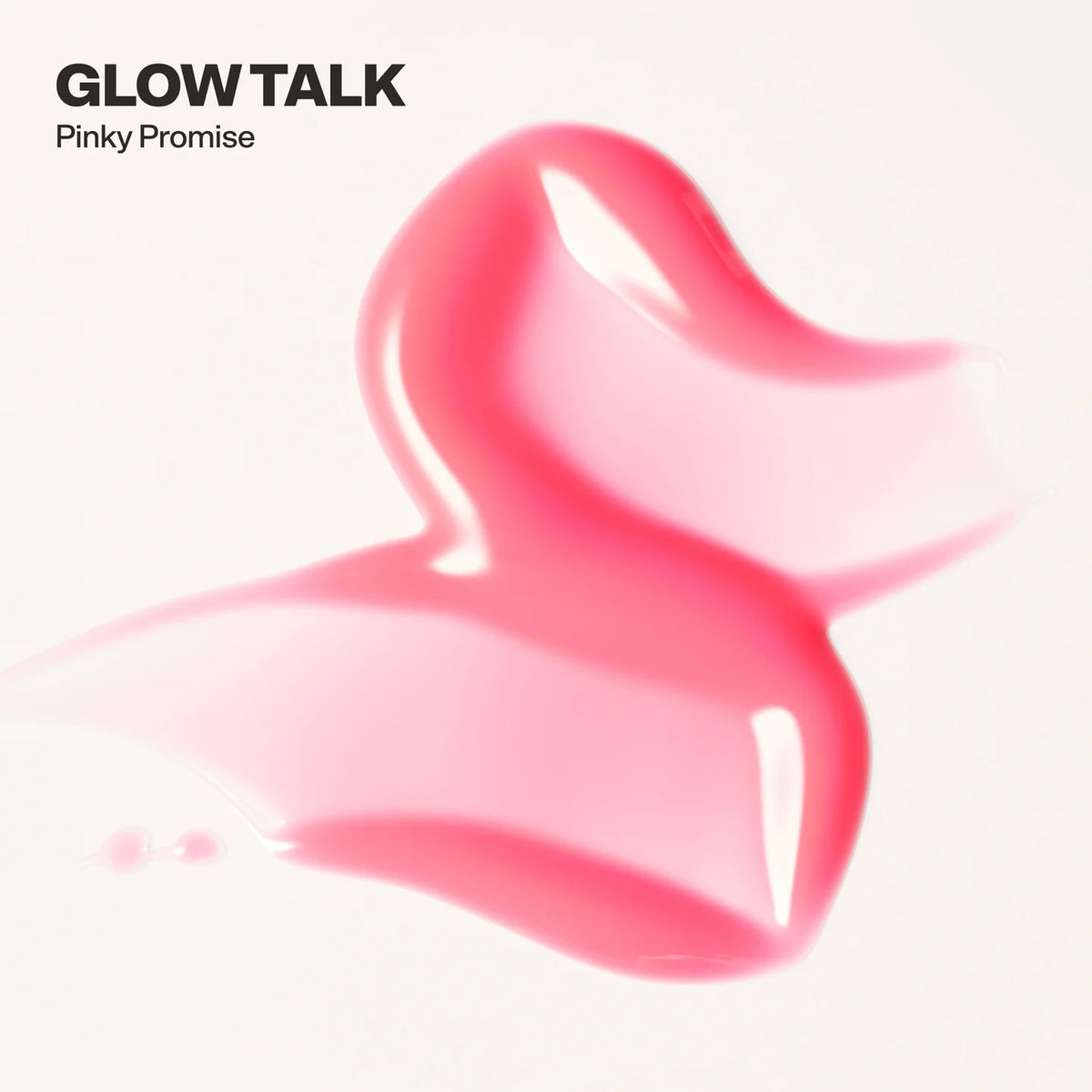 X BUBBLE Glow Talk Tinted Lip Serum Pinky Promise