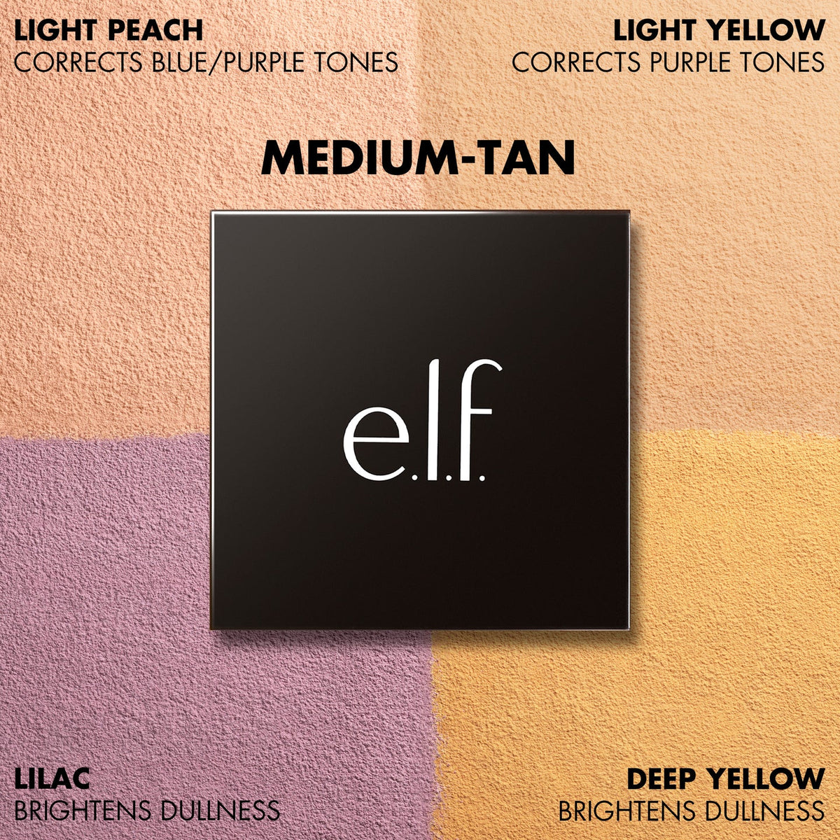 Set It Bright Powder Quad - Medium/Tan