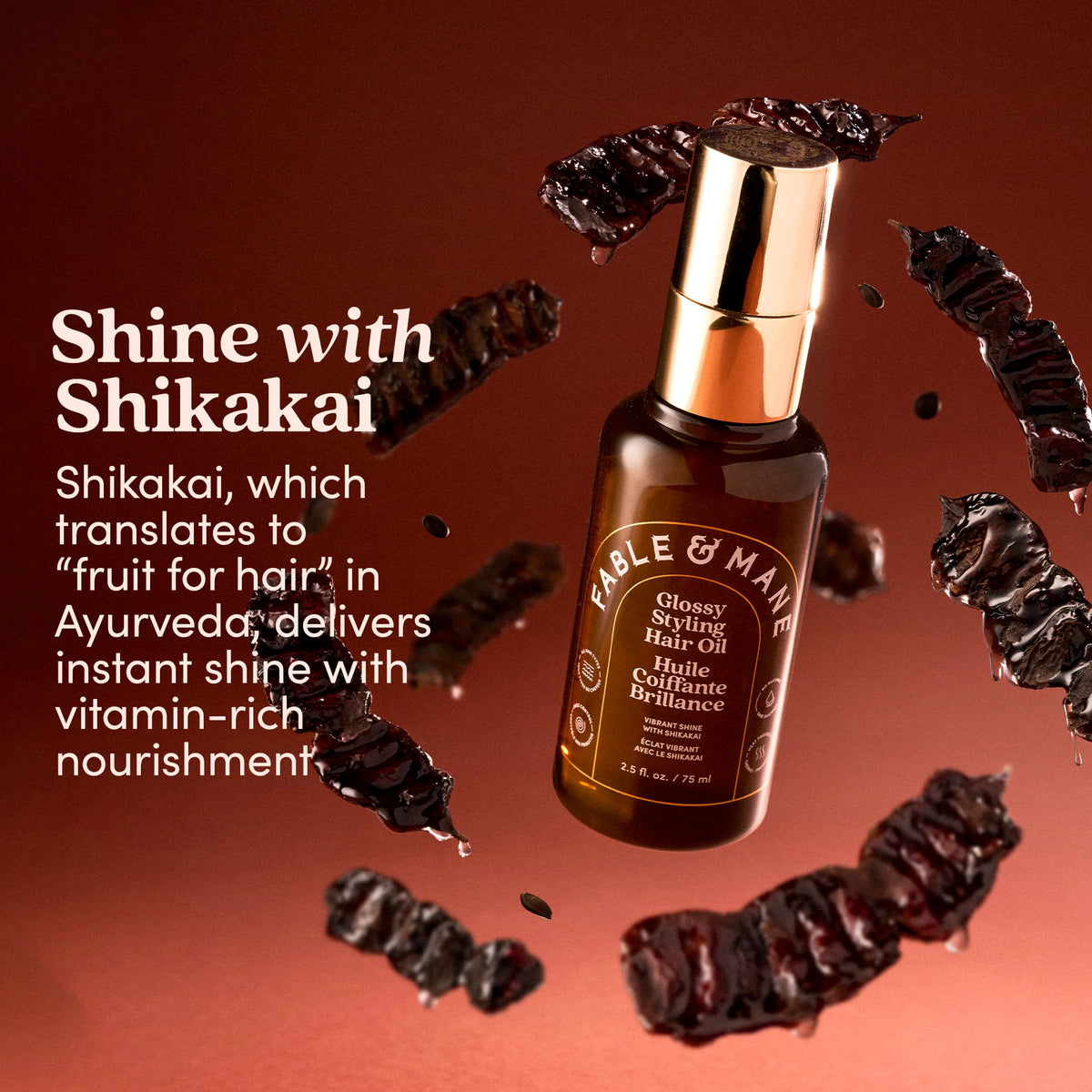 Glossy Styling Hair Oil