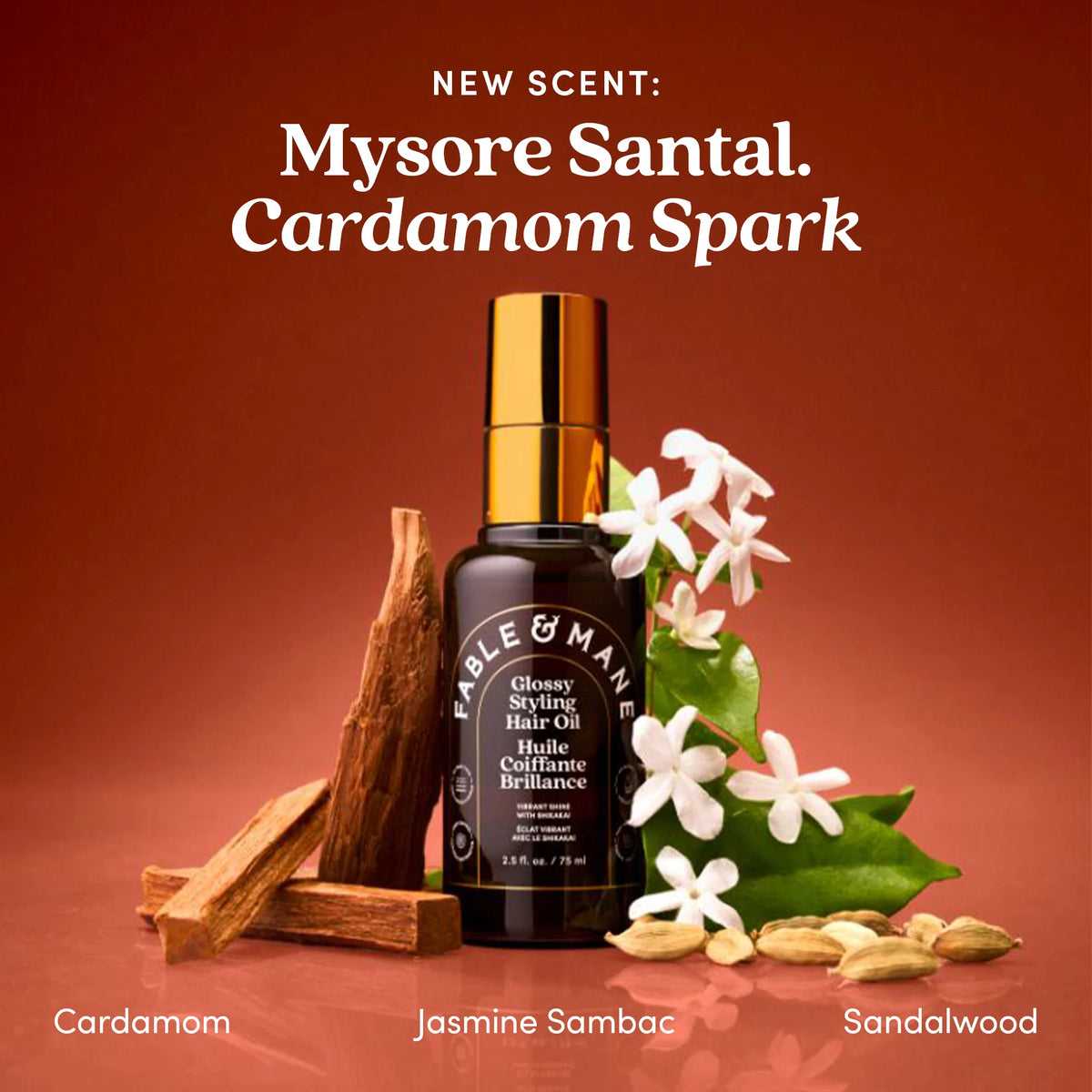 Glossy Styling Hair Oil