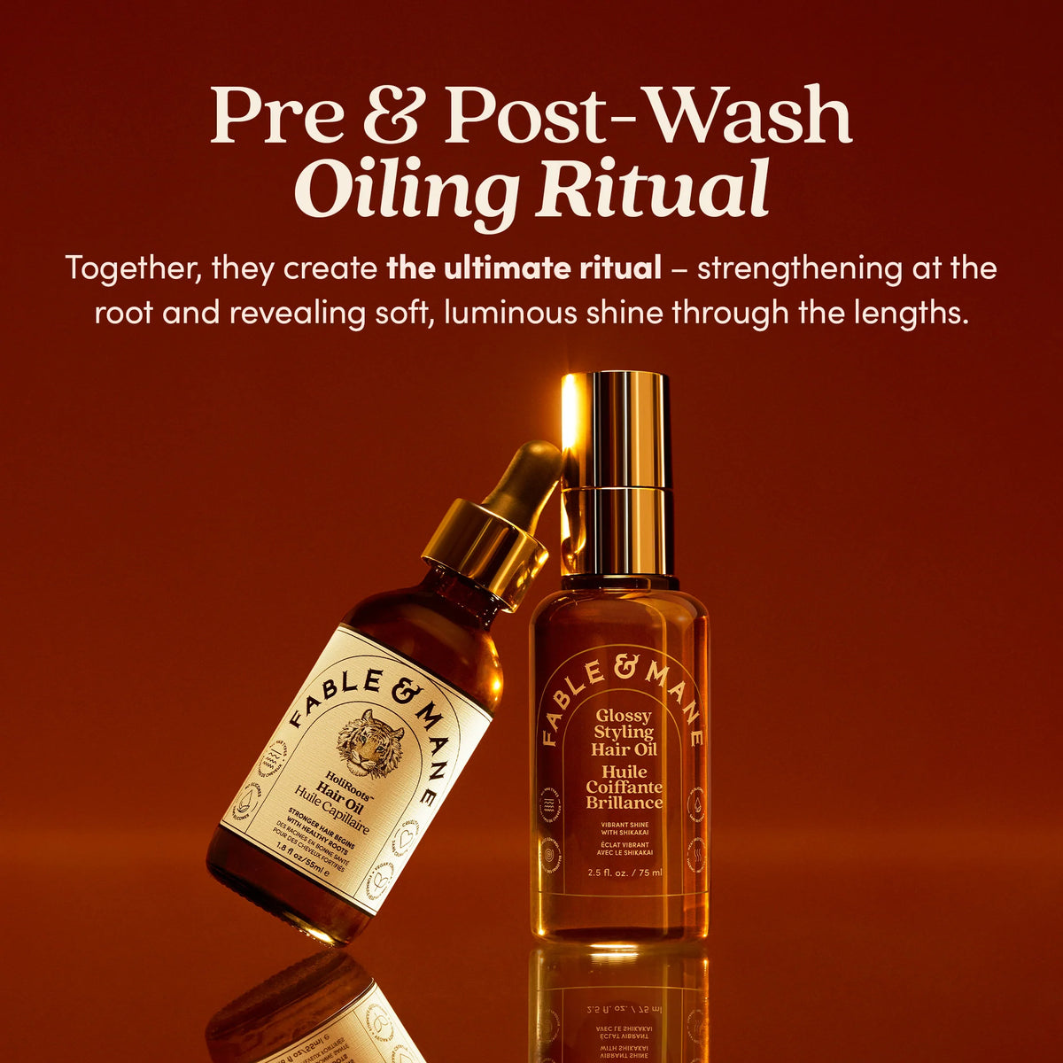 Glossy Styling Hair Oil