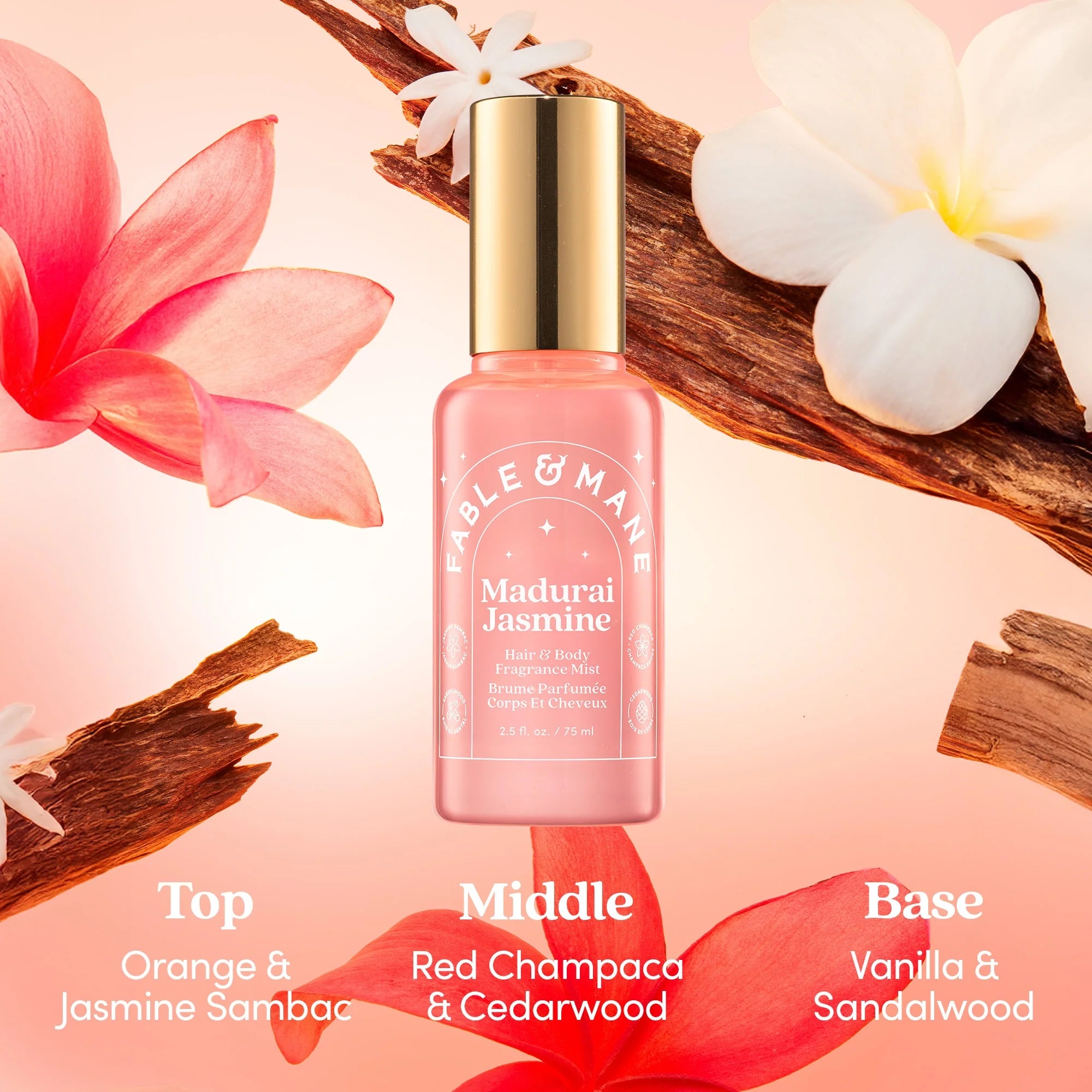 Madurai Jasmine Hair & Body Fragrance Mist – Milo + Mo