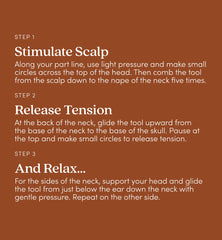 Wooden Scalp Gua Sha